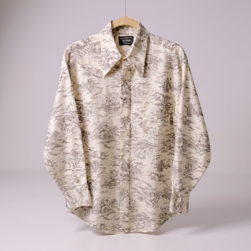 JCP Men’s Vintage Long Sleeve Shirt Size L